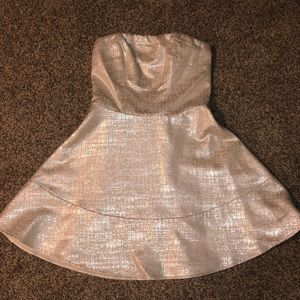 EXPRESS Strapless cocktail dress